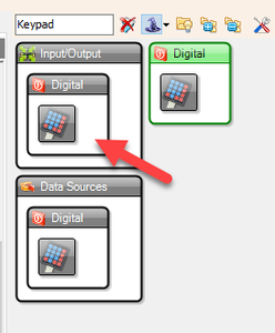 In Visuino Add Components
