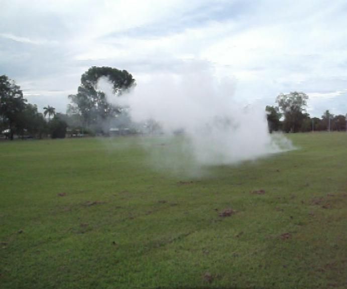 Instant Burning Smoke Screen