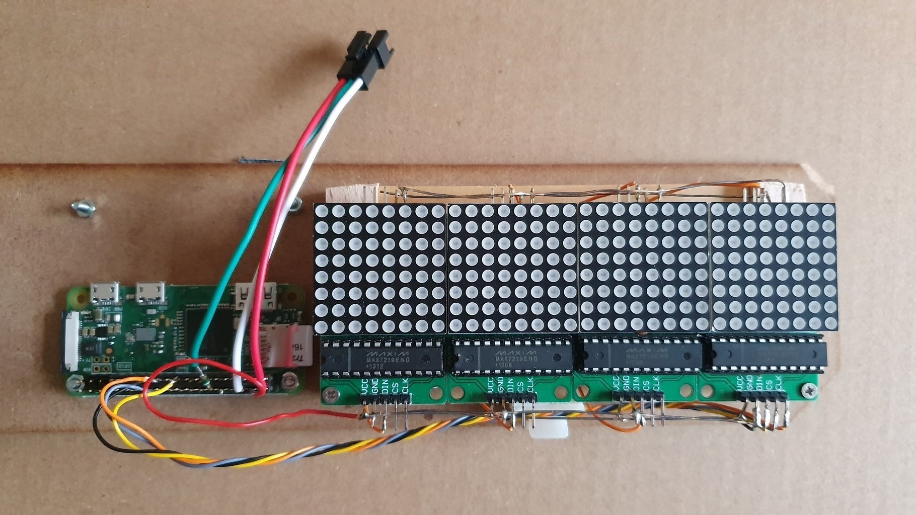 Wooden LED Gaming Display Powered by Raspberry Pi Zero : 11 Steps (with ...