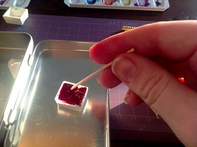 Fill Pan With Paint