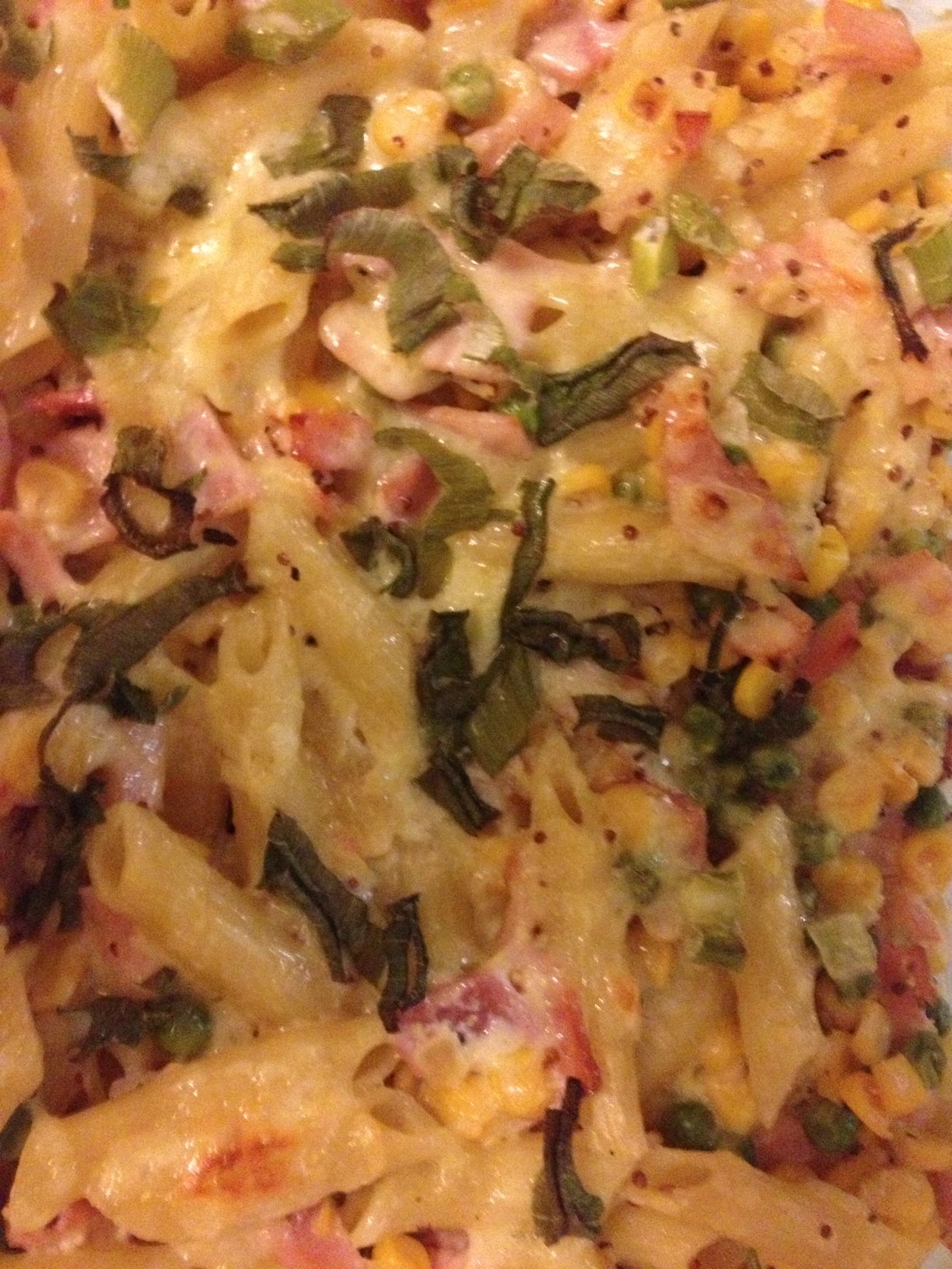 Frugal Food: Creamy Bacon Pasta Bake