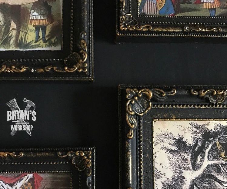 Turning Dollar Store Picture Frames Gorgeous!! 