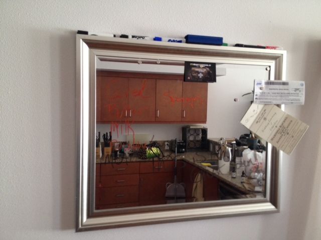 Dry Erase, Magnetic Message Board
