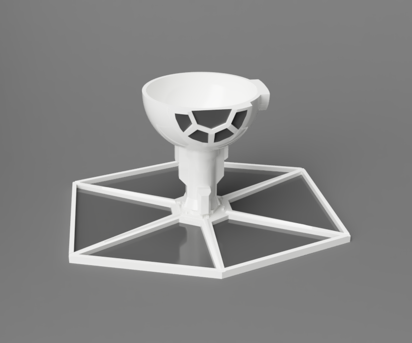 TIE Fighter Inspired Egg Cup