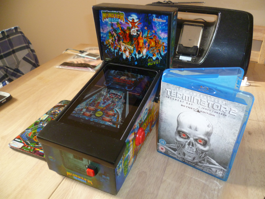 Mini Digital Pinball Cabinet