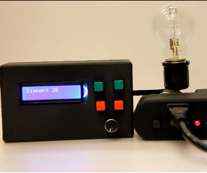 Portable Device to Control AC Voltage Using Arduino