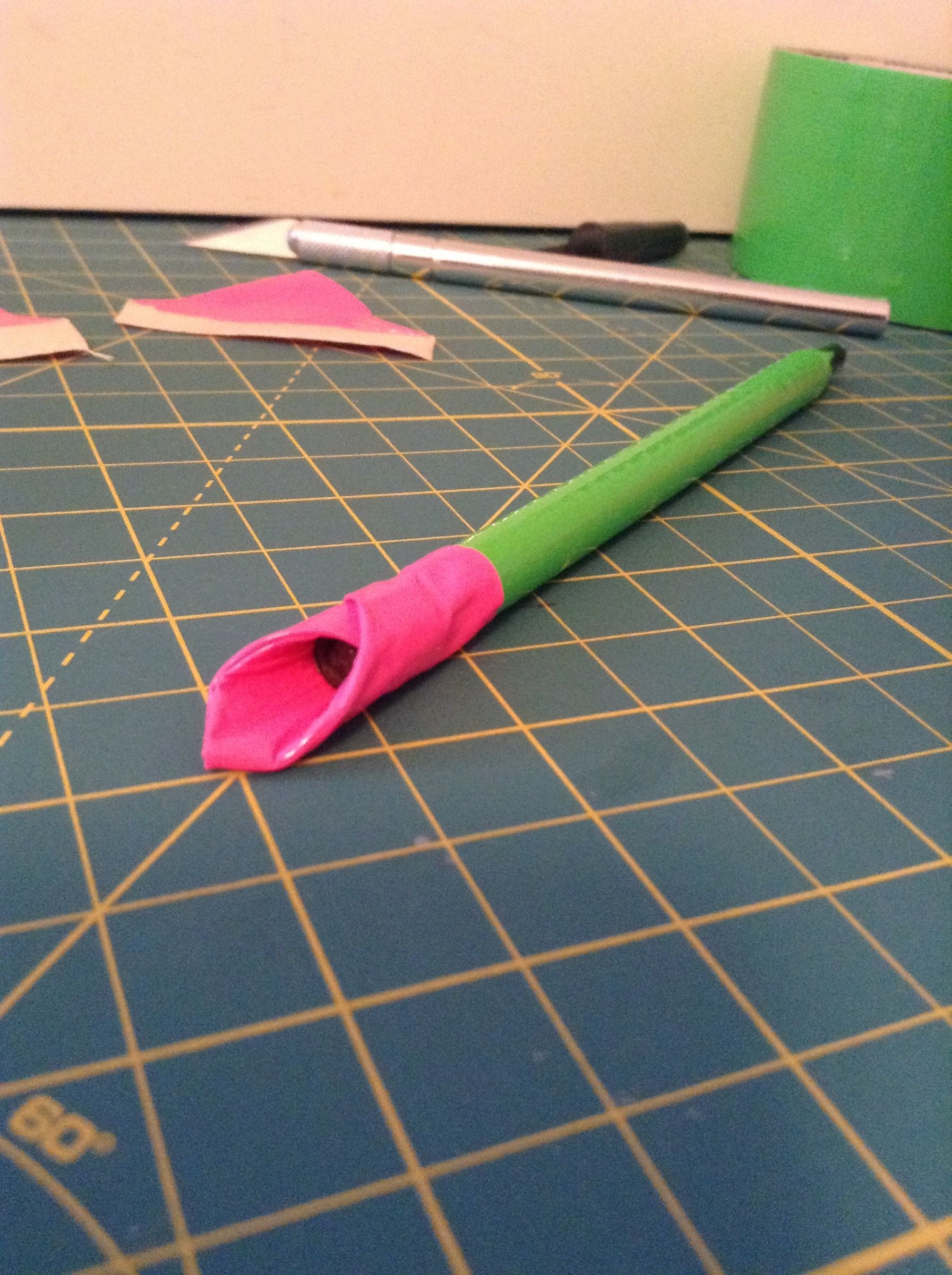 Duct Tape Flower Pen : 7 Steps - Instructables