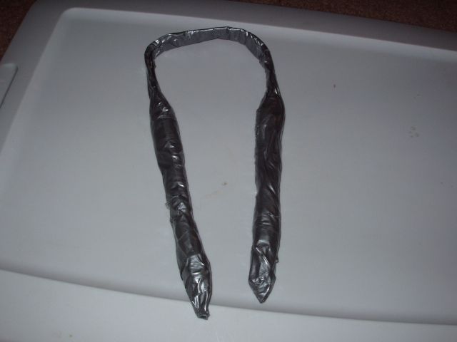 pretty safe duct tape nunchucks