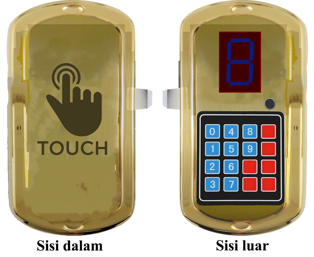 Sistem Keamanan Kunci Pintu Dengan Kode Rahasia Dan Touch Sensor : 13 ...