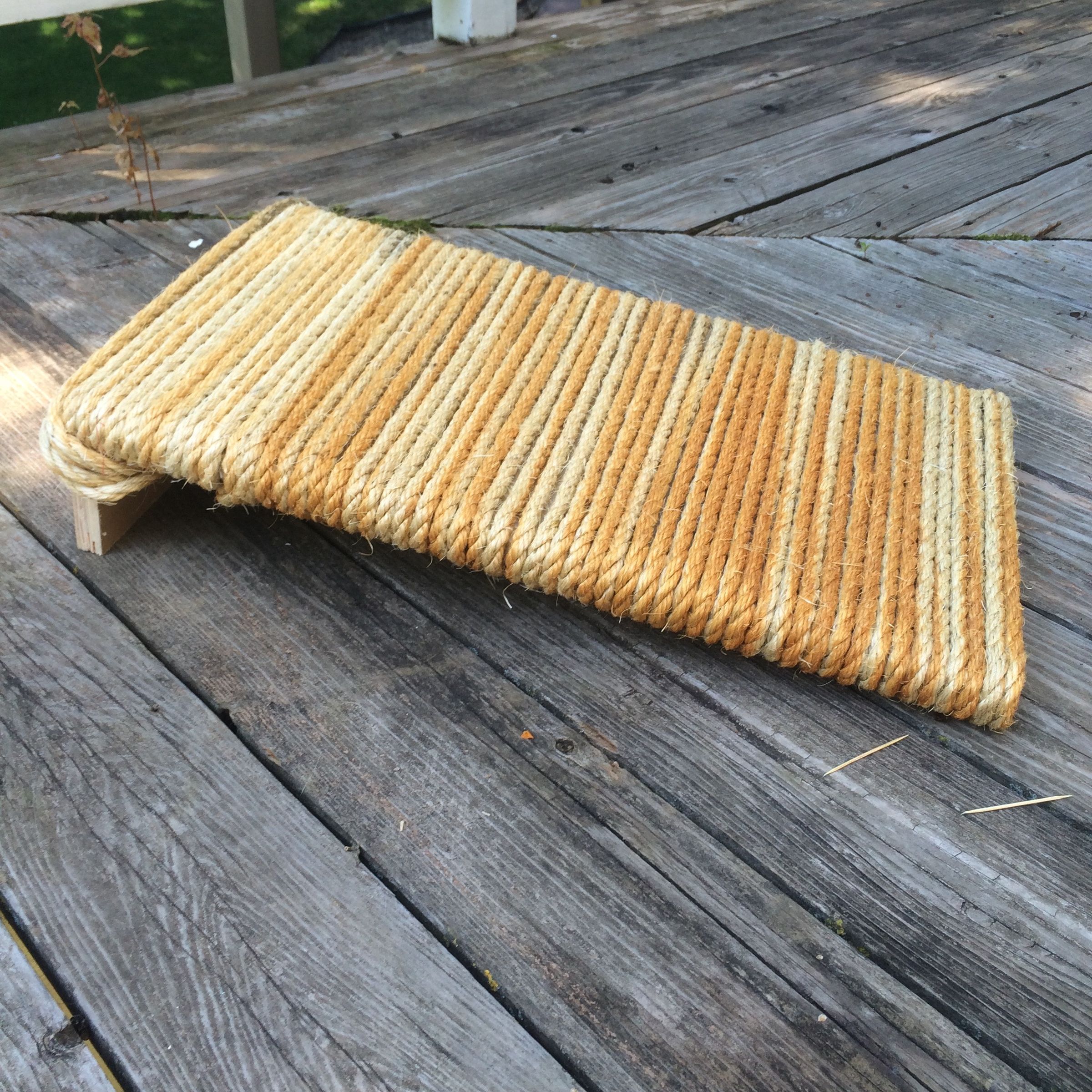 Heavy Duty Sisal Cat Scratcher 8 Steps (with Pictures) Instructables