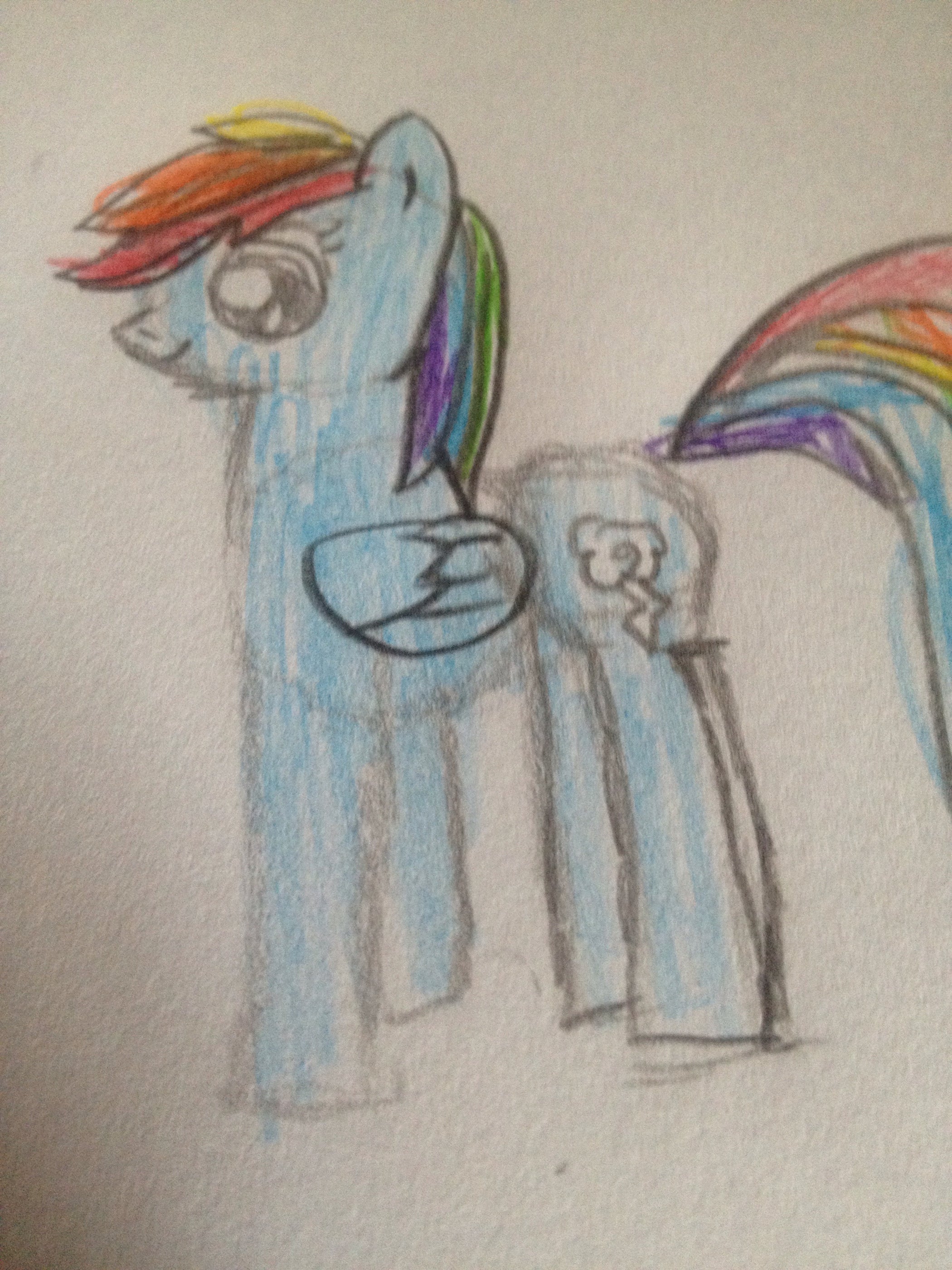 How to Draw a My Little Pony : 6 Steps - Instructables