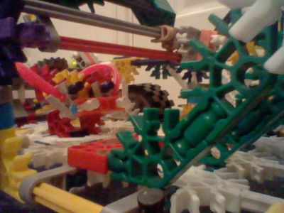 Knex Car With Large Trunk Space Crash Test.