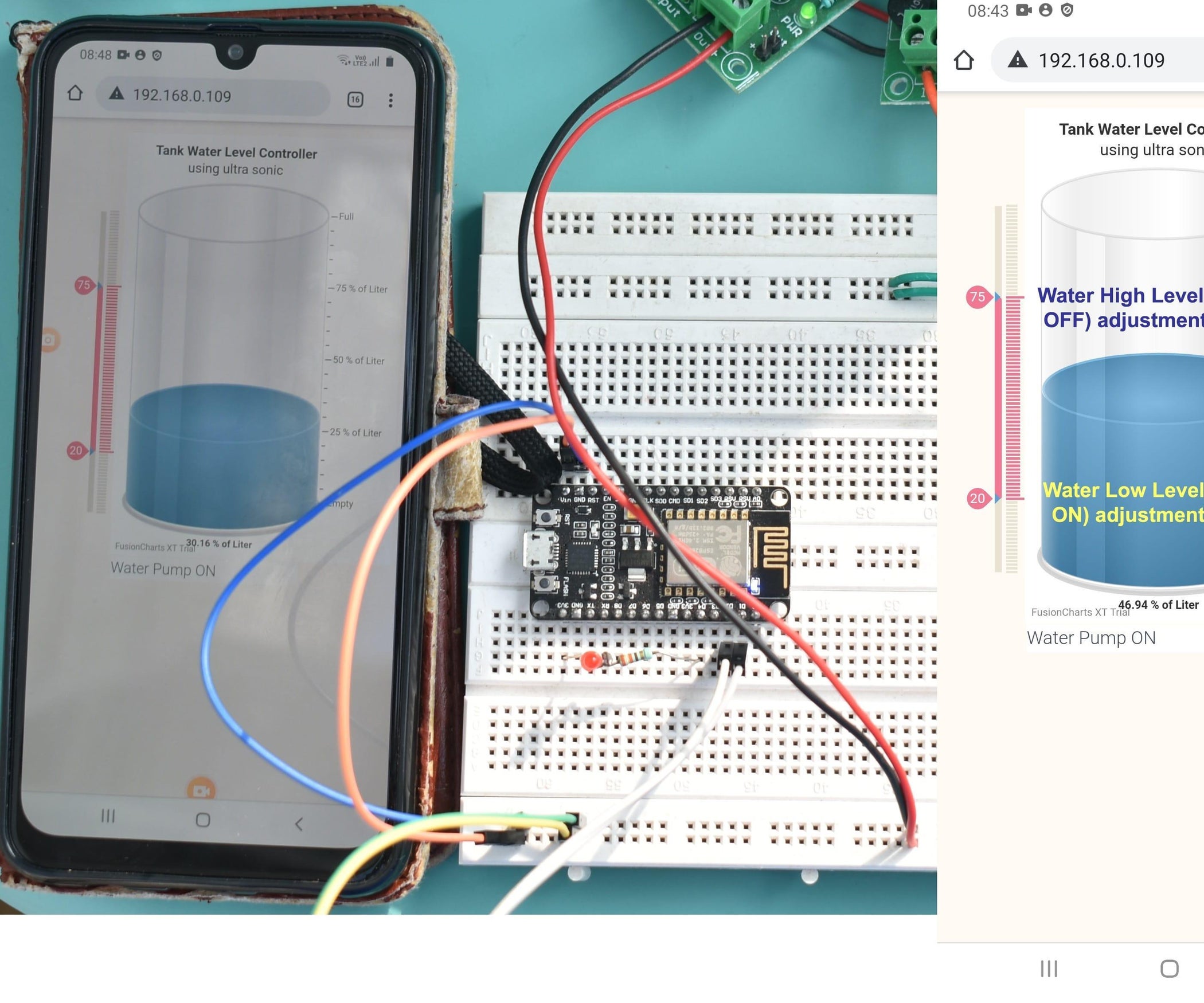 IoT Water Level Controller Using Ultrasonic - Instructables