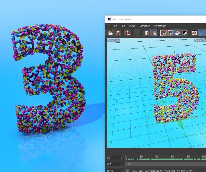 Basic Counting Animation Workflow Using Cinema 4D Tutorial