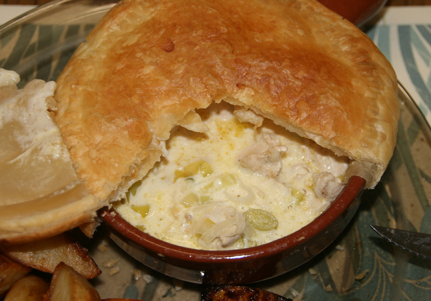 Creamy Chicken and Leek Pot Pies