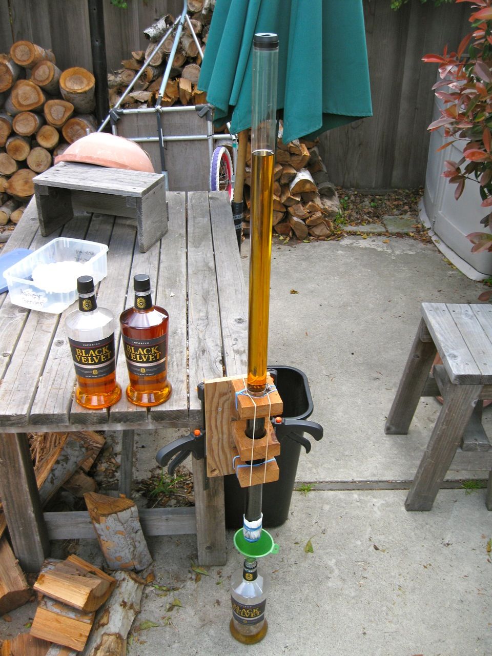 Alcohol Filter - A Giant Brita for Whiskey, Vodka, Gin, Rum, or Other Cheap Liquors!