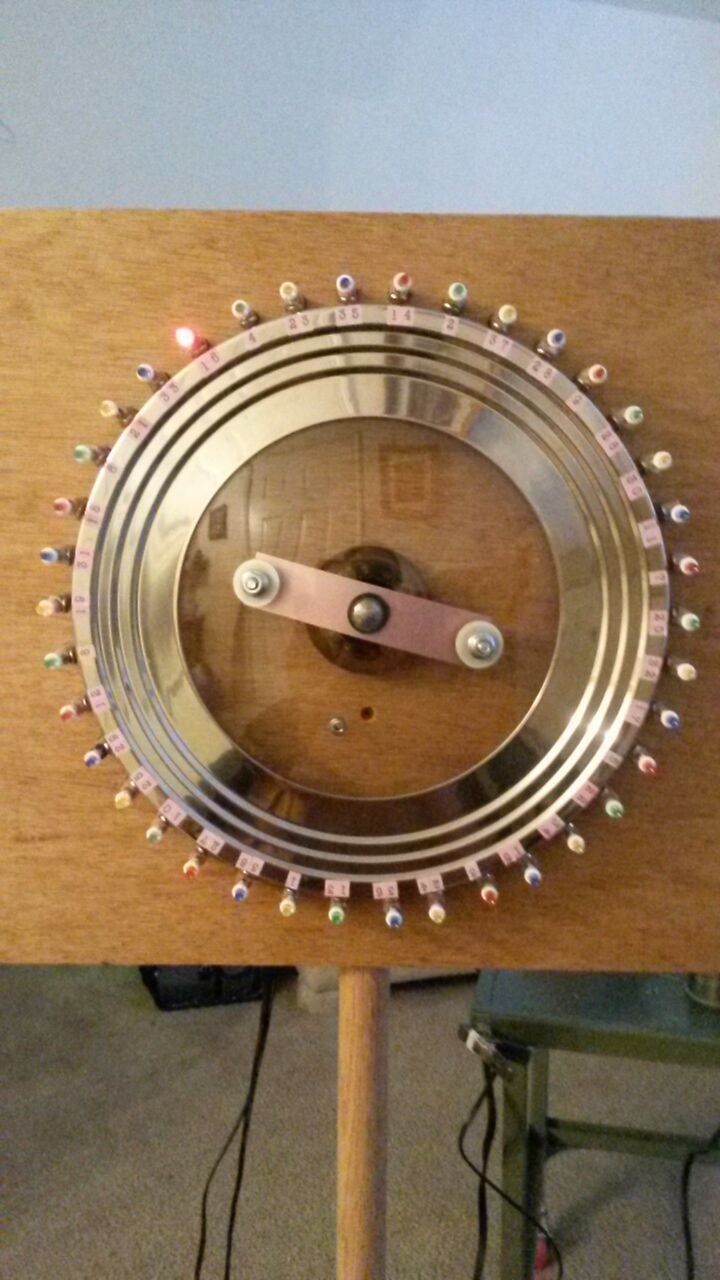 Digital/Mechanical Roulette Wheel