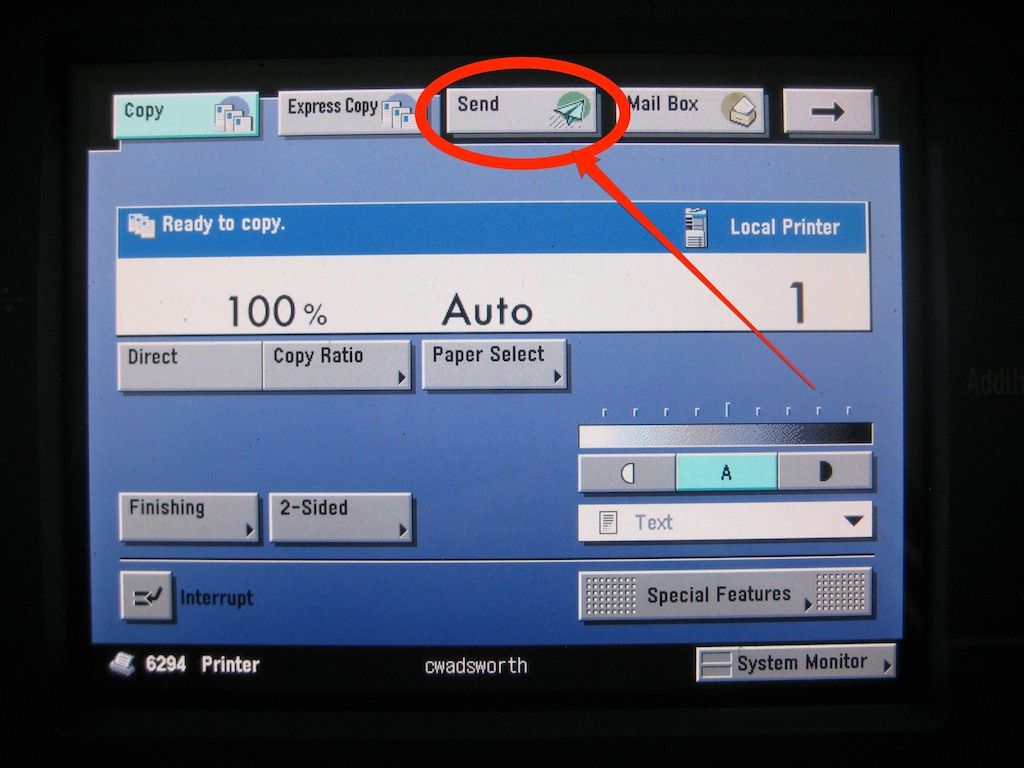 Scanning With the Canon IR 3245 Copier : 5 Steps - Instructables