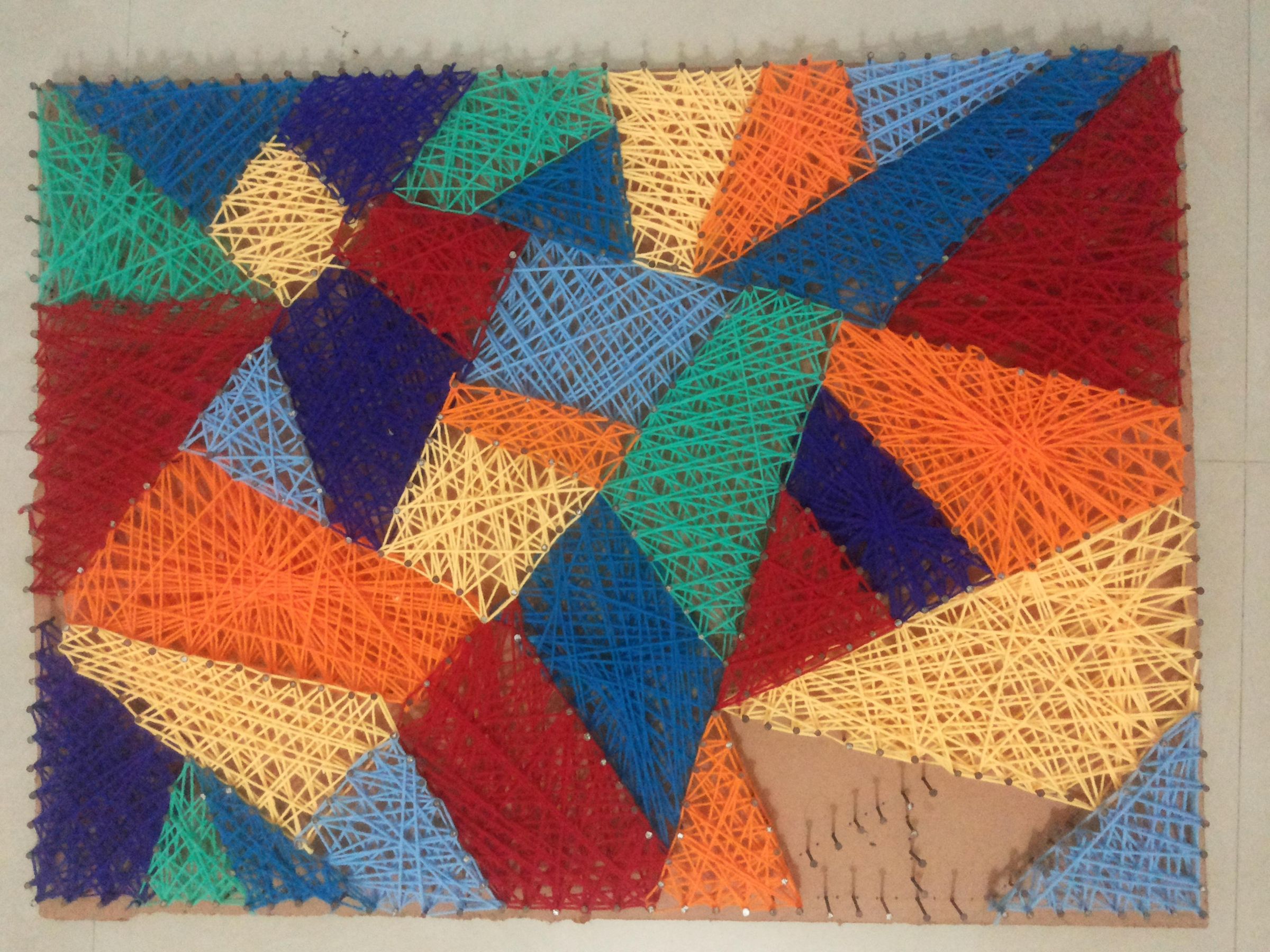String Art Wall Piece : 5 Steps (with Pictures) - Instructables