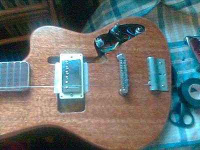 Resurrection of a 60`s Woolworths Teisco Audition Electric Guitar
