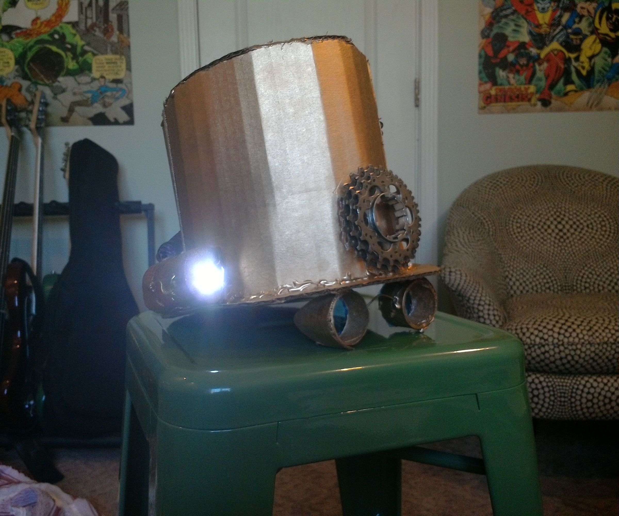 Steampunk Style Helmet.