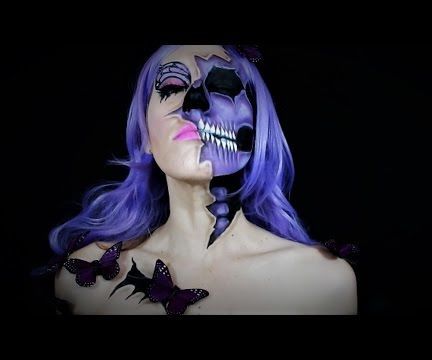 Butterfly Skull Makeup