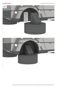 DeLorean BTTF Inspired Papercraft