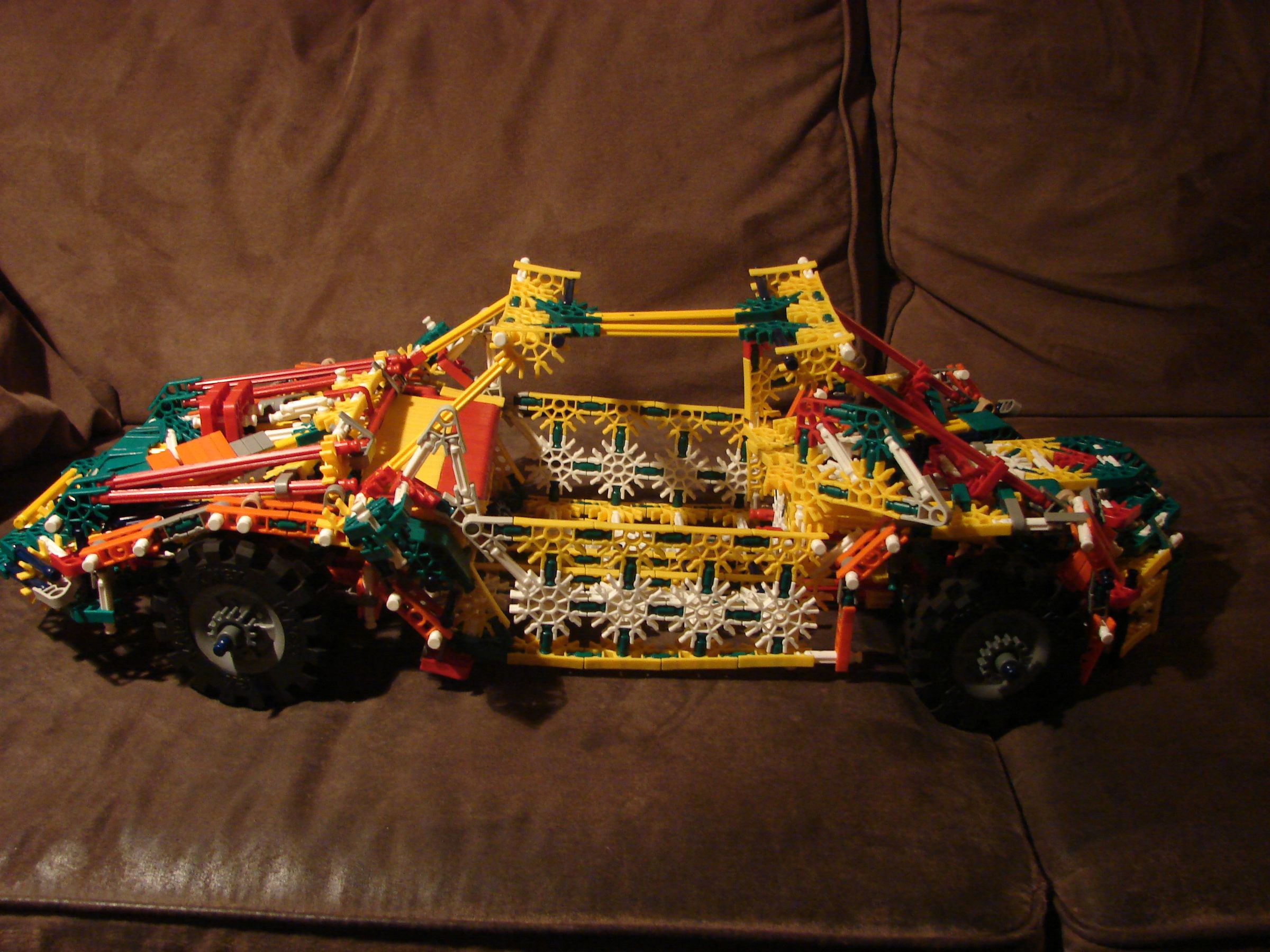 Knex Car With Suspension and Steering