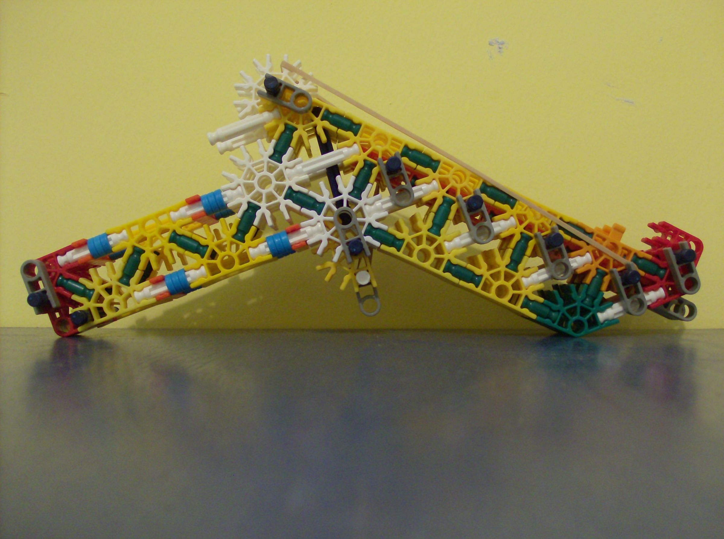 K'nex Double fired pistol.
