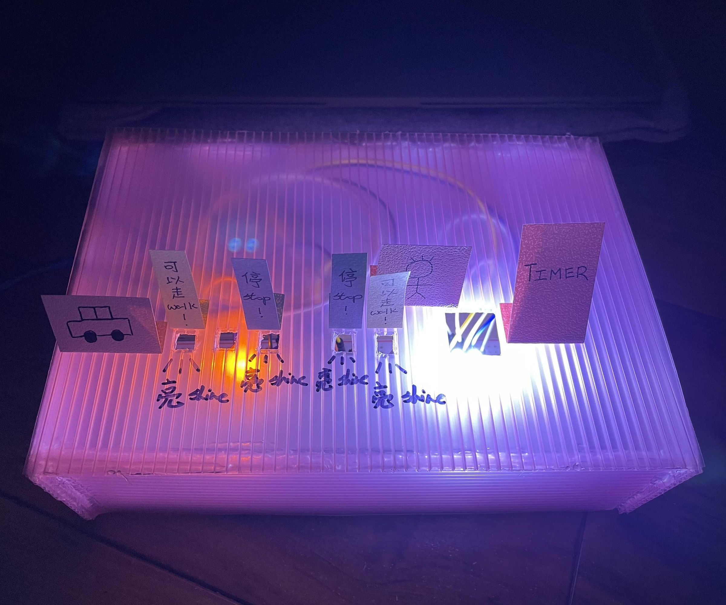 Traffic Light Simulate System With LED Light Timer 🚦🚘🚶🏻‍♂️🚸