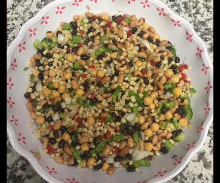 Texas Caviar (Bean dip)