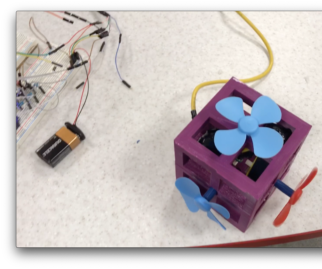 E101 Final Project - Underwater RC Cube