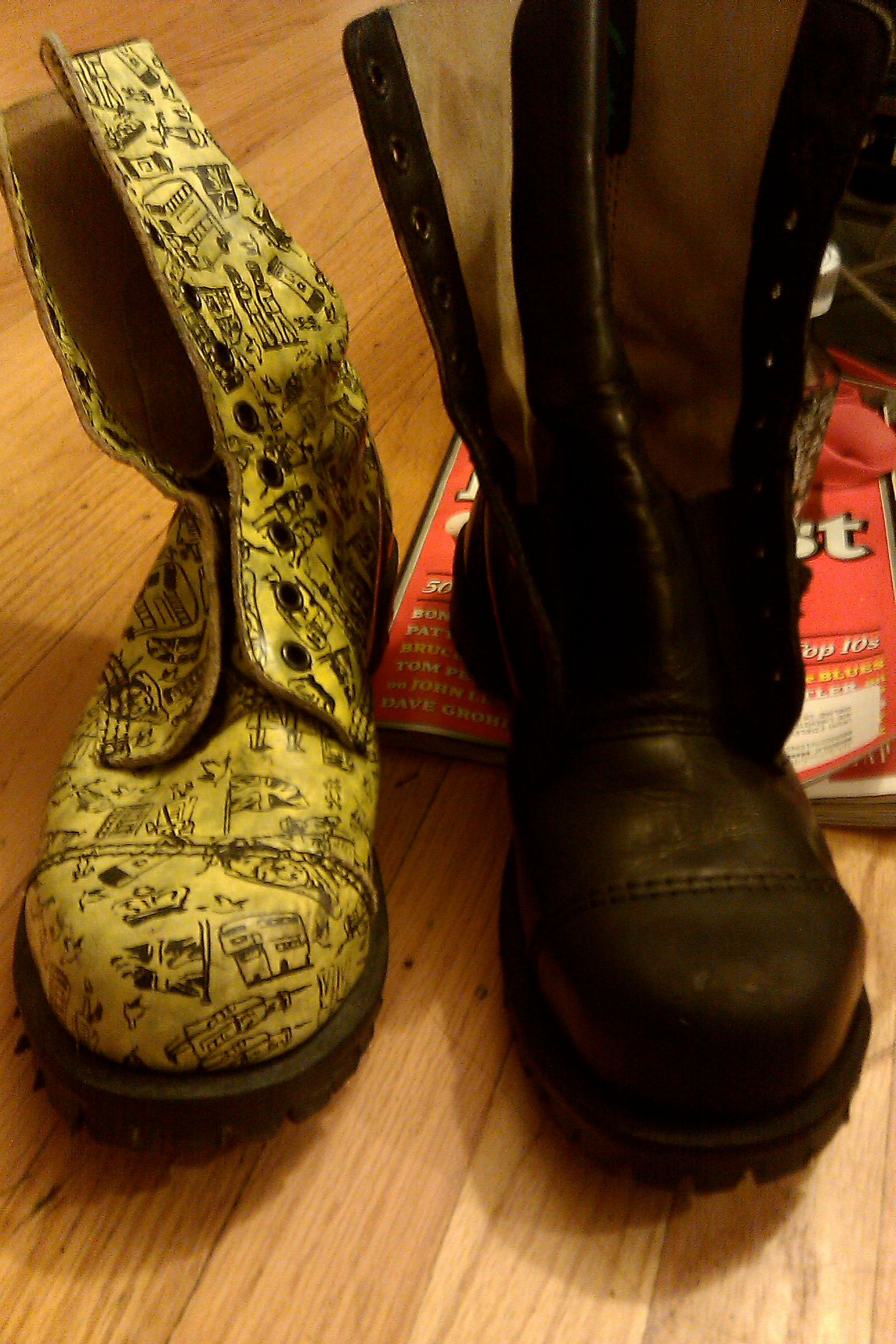 How I Dyed My Leather Boots Instructables