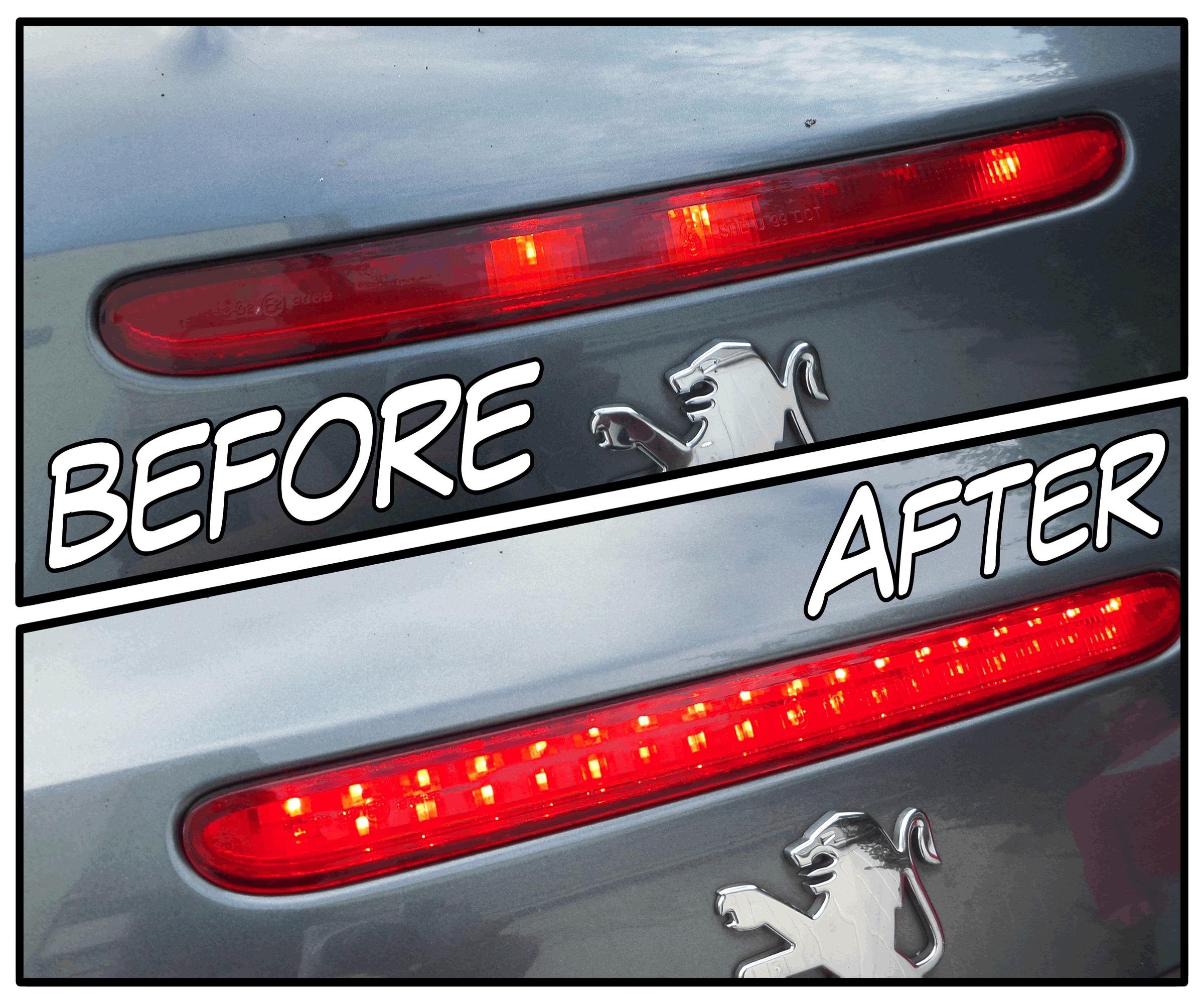 Car Brake Light Repair (LED Conversion)