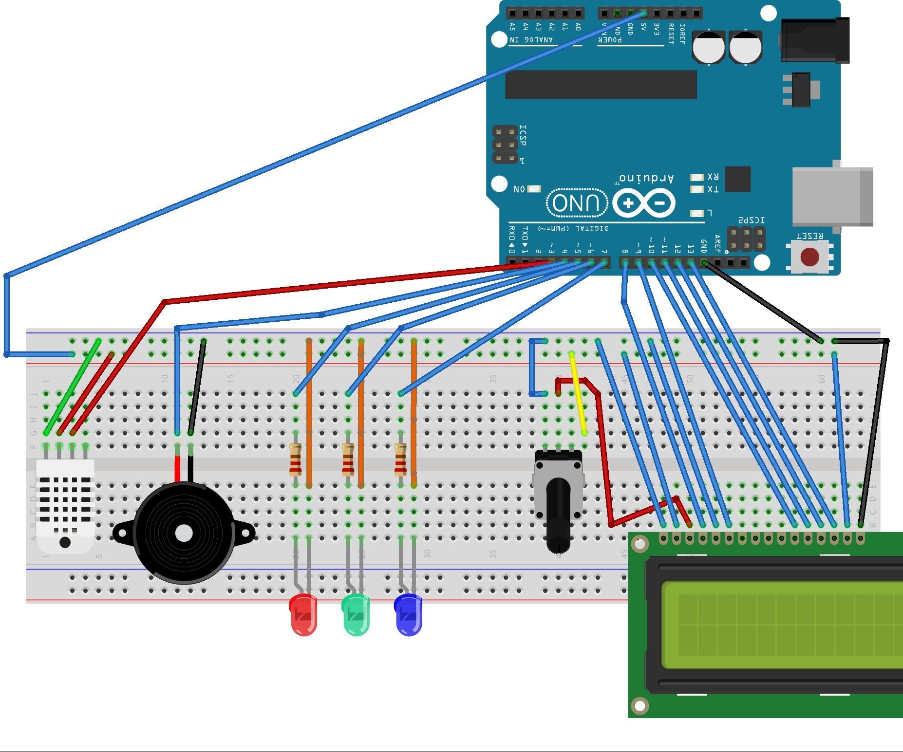 Project Uno-Basic Room Temp Sensor