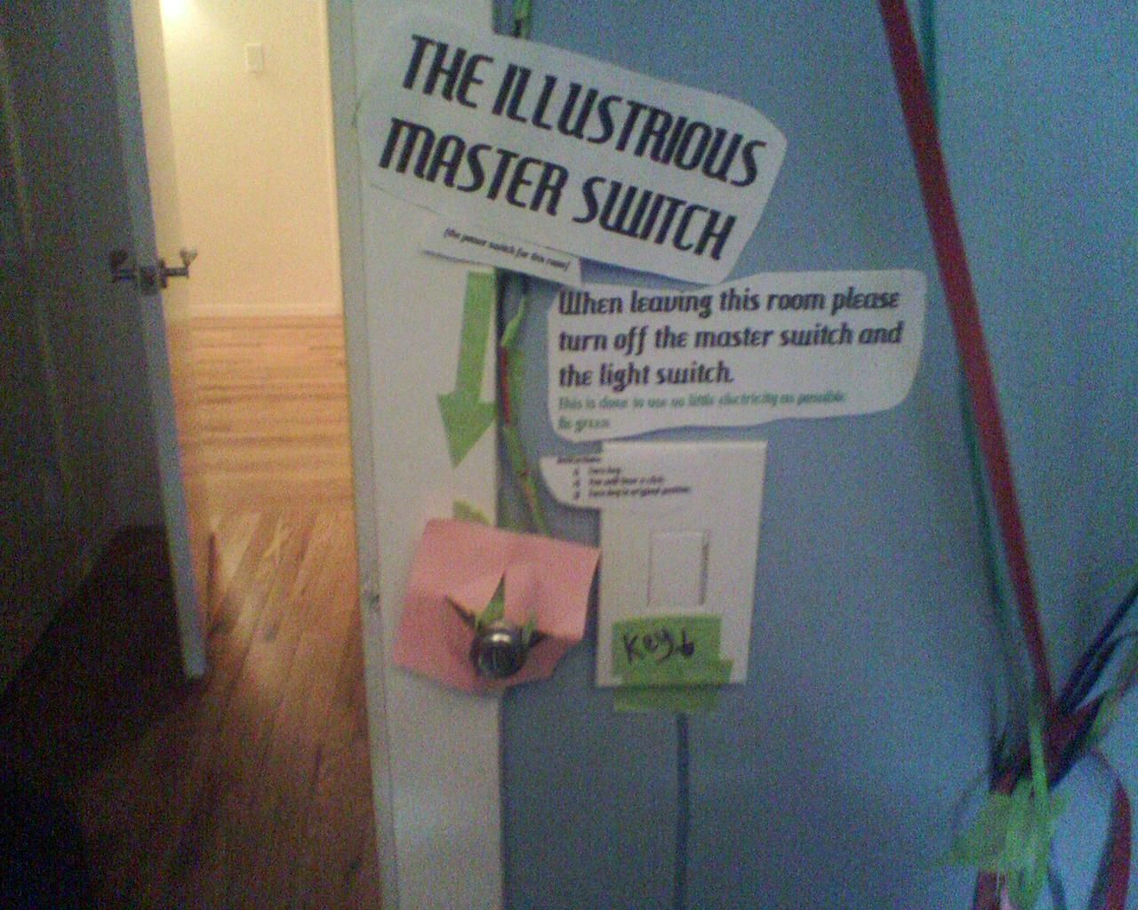 Make a Diabolical "Master Switch"