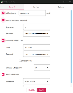 Installing Raspberry Pi OS Lite