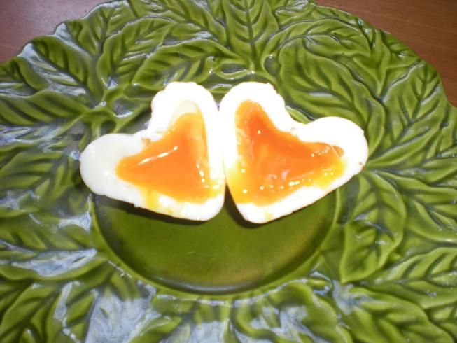 Amazing Heart-shaped Valentine's Breakfast Egg