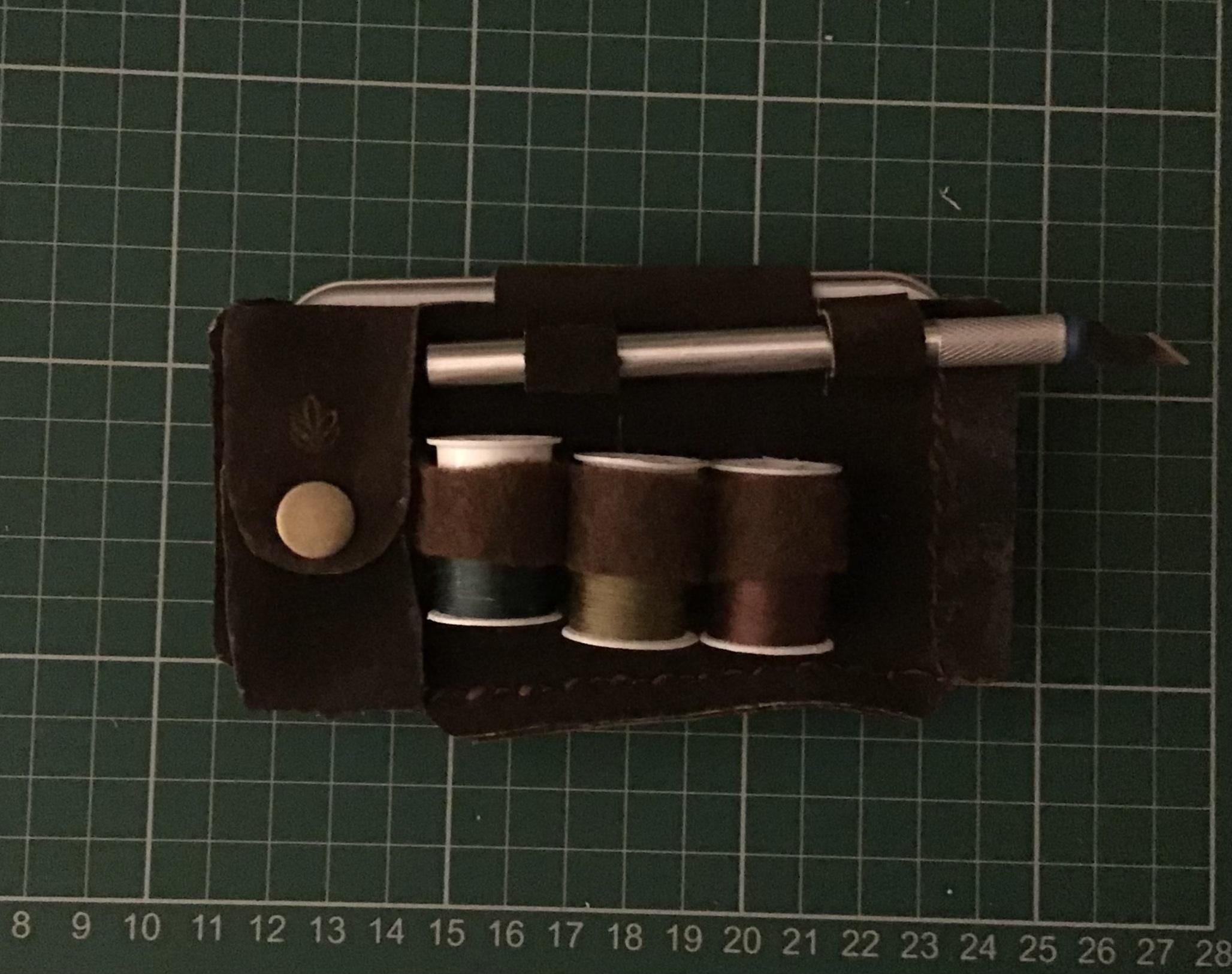 How to Make a Leather Bookbinders Tool Belt! 7 Steps Instructables