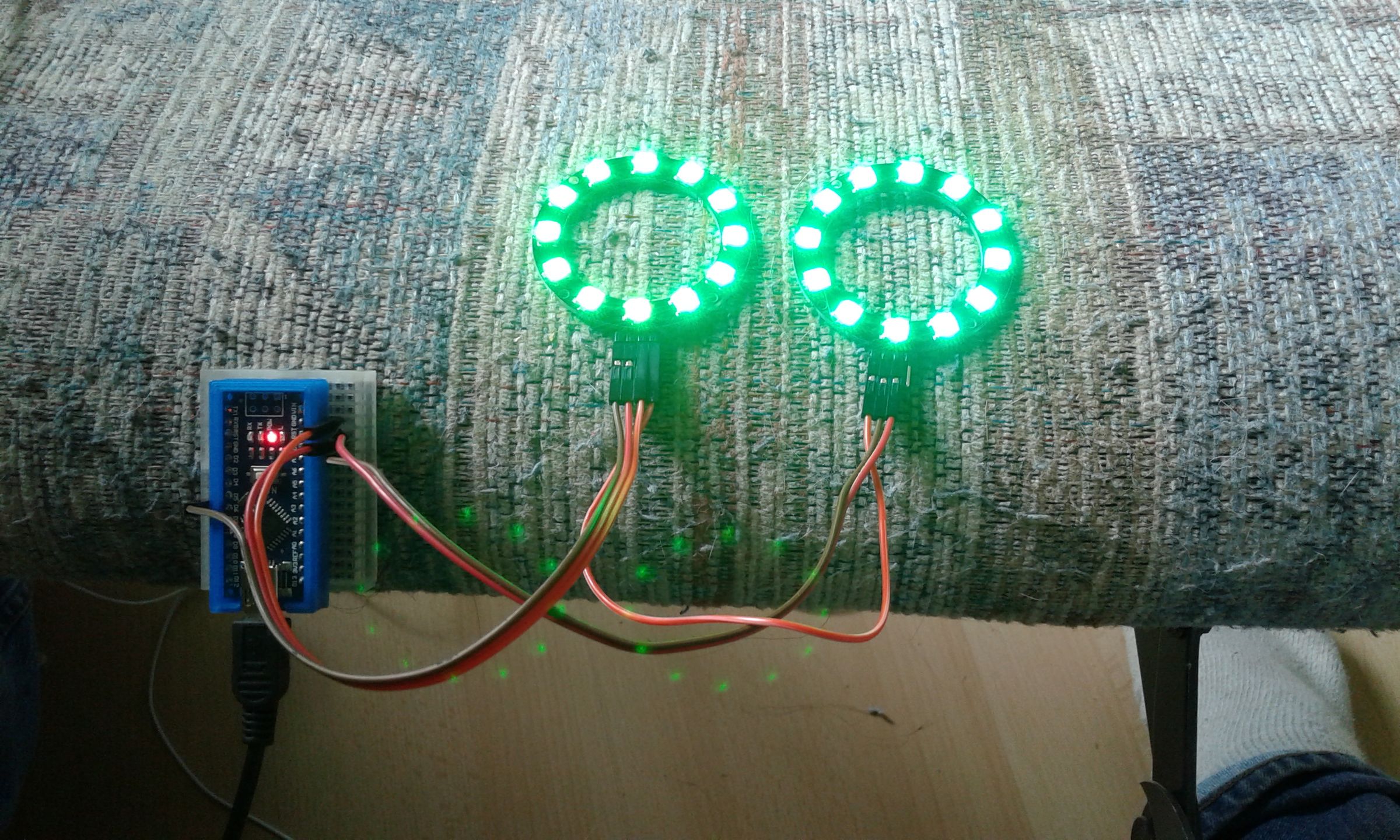 Running 1 or 2 Cheap NeoPixel Rings : 6 Steps - Instructables