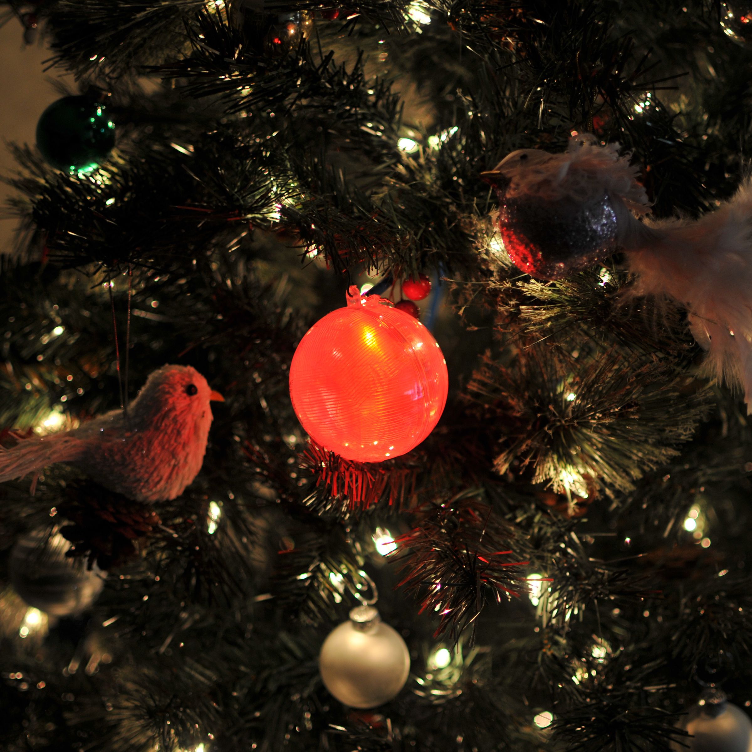 Christmas Tree Stock Ticker