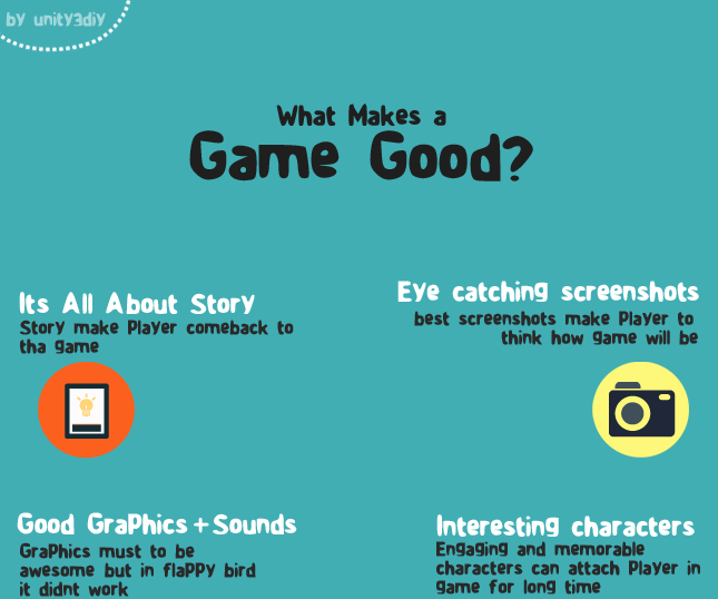 How to Makes a Game Good ? [INFOGRAPHICS]