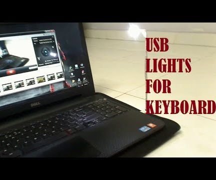 USB lights for keyboard