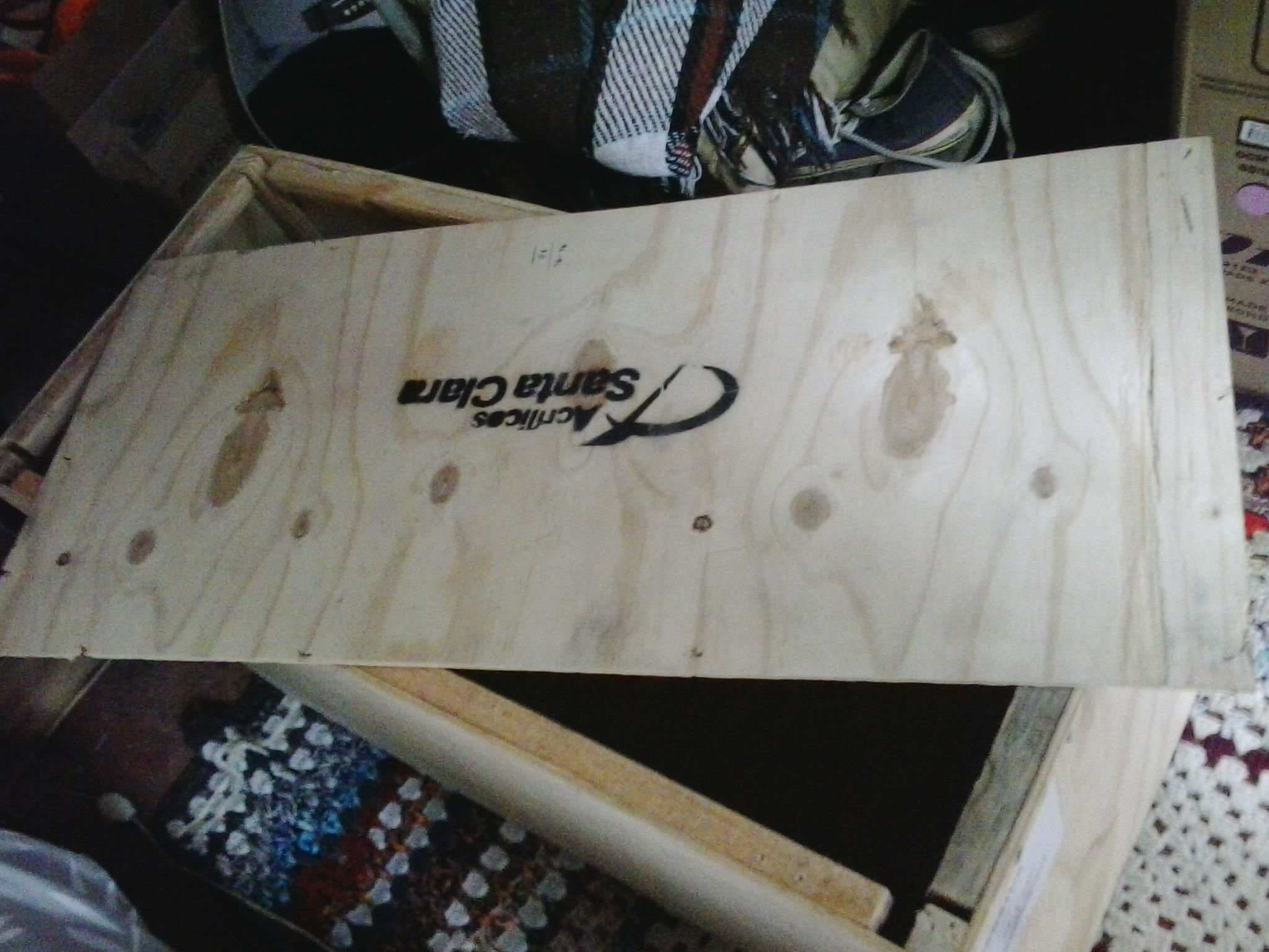 Recycled Wooden Box Chest