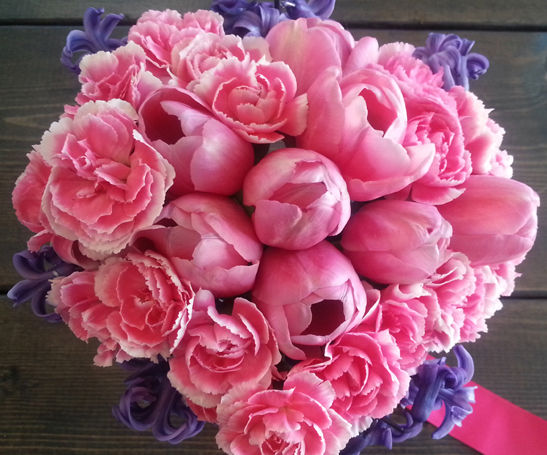 Spring Flower Bouquet by diyheart.com