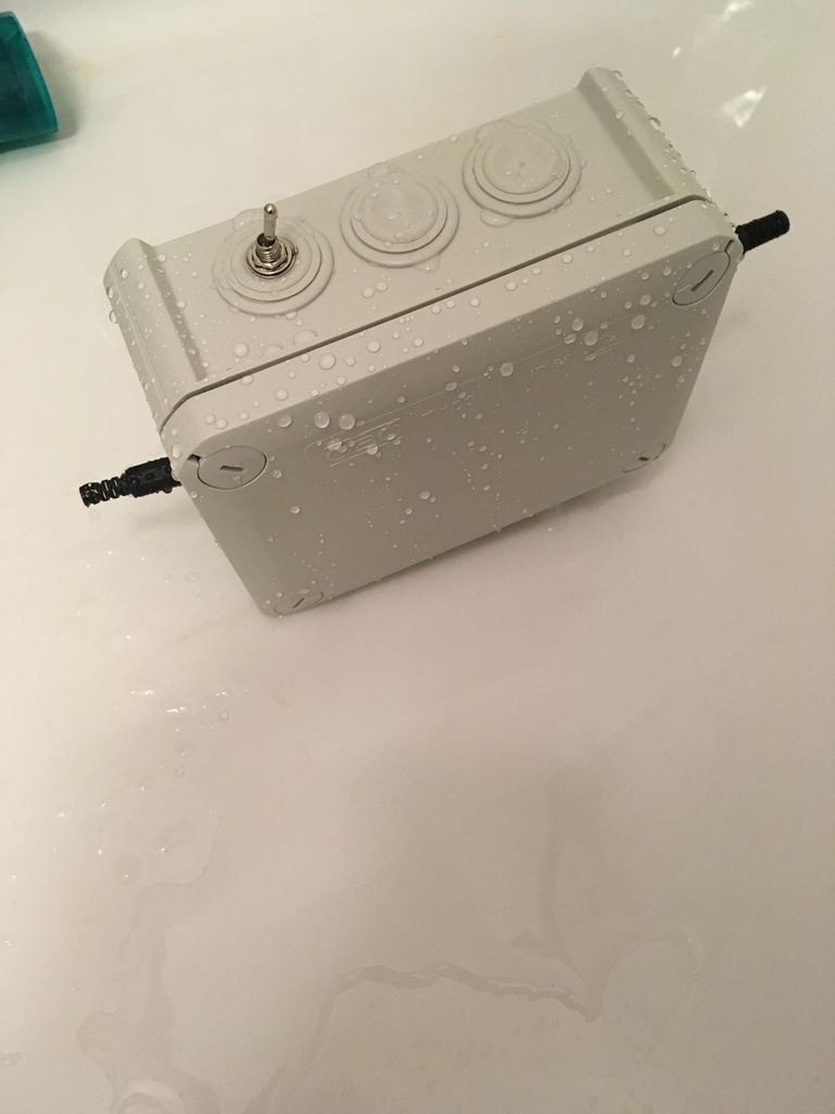 Waterproof Shower Test