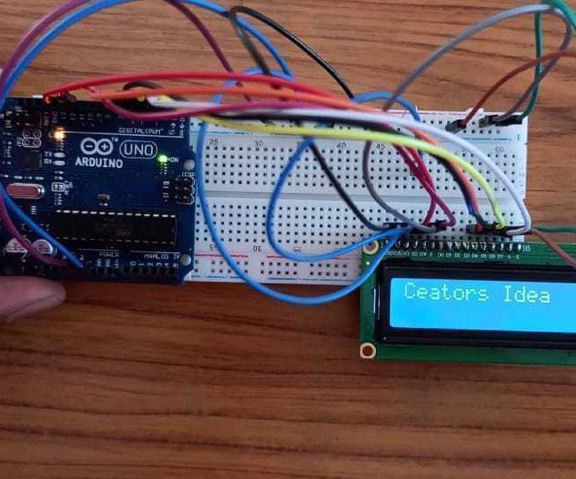 Arduino LCD Display Printing
