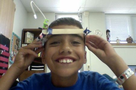 Homemade Reading Glasses