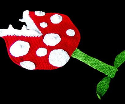 How to Crochet a Giant Mario Piranha Plant