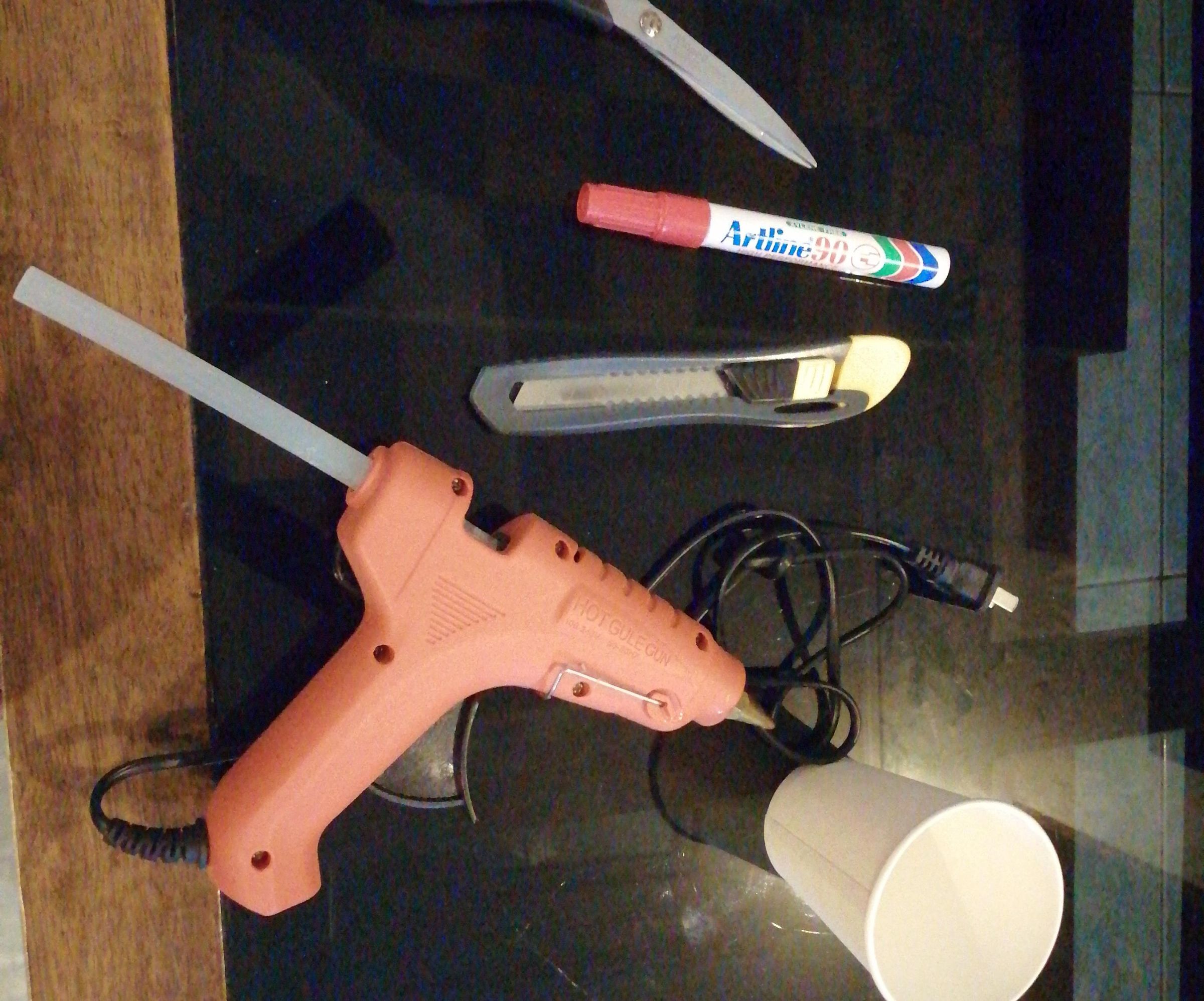 Diy Ironman Repulsor Prop Out of Paper Cup